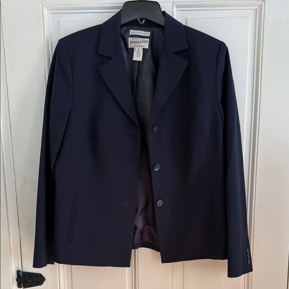 Pendleton Navy Blazer - image 1
